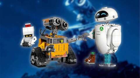 Lego's New WALL-E & EVE Disney Pixar Buildable Figure Set Is Discounted For The First Time