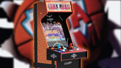 Arcade1Up NBA Jam Deluxe Cabinet Is Only $350 At Amazon