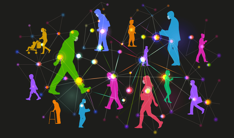 Gut Microbiome Shaped by Social Partners’ Genes