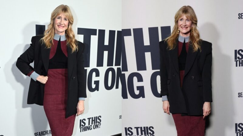 Laura Dern Attends the ‘Is This Thing On?’ Premiere in Vintage Marc Jacobs