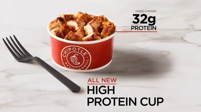 Chipotle adds protein snack cups
