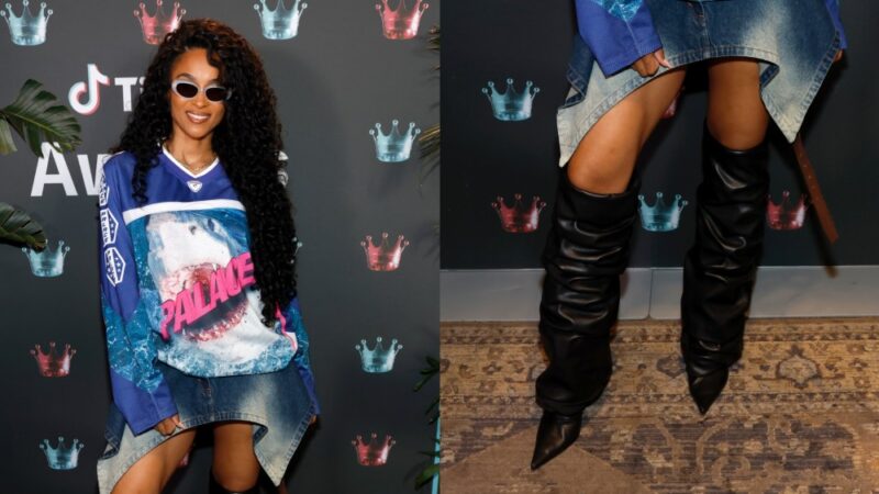 Ciara Takes Slouchy Leather Boots for a Spin at the TikTok Awards 2025