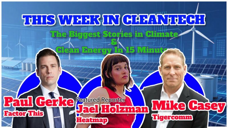 Can these senators save NEPA? – This Week in Cleantech