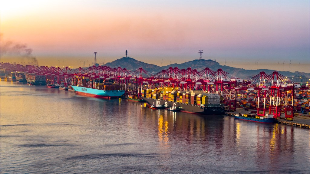 Shanghai, Ningbo Set Container Records as China Ports Defy Trade Headwinds