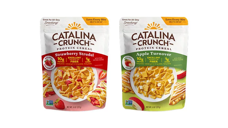 Catalina Snacks Expands Protein Cereal Line With Bakery-Inspired Flavors