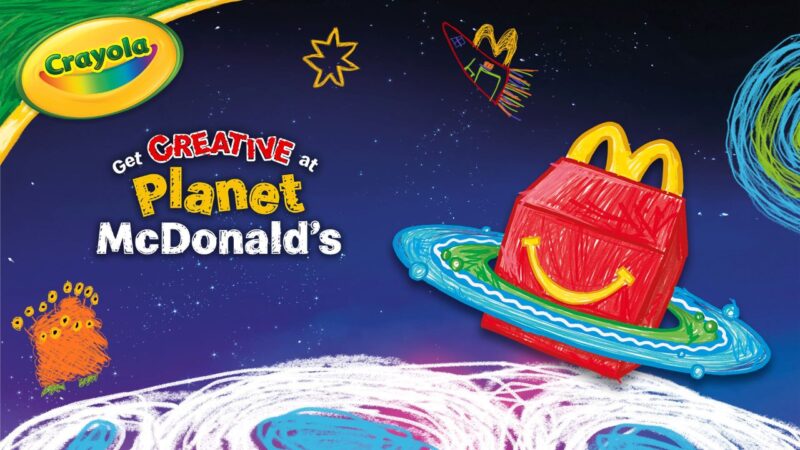 McDonald’s rolls out global Happy Meal experience with Crayola