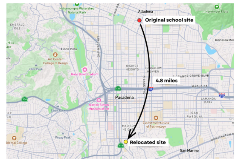 Tracking the fires’ impact on eight schools after one year