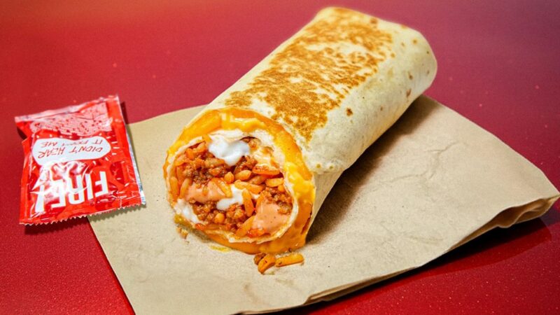Taco Bell brings back Volcano Quesarito with a new sauce