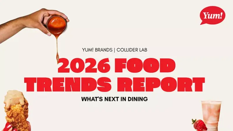 Yum! Brands Releases First-Ever 2026 Food Trends Report