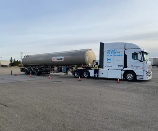 Trimac begins Hyundai hydrogen truck pilot