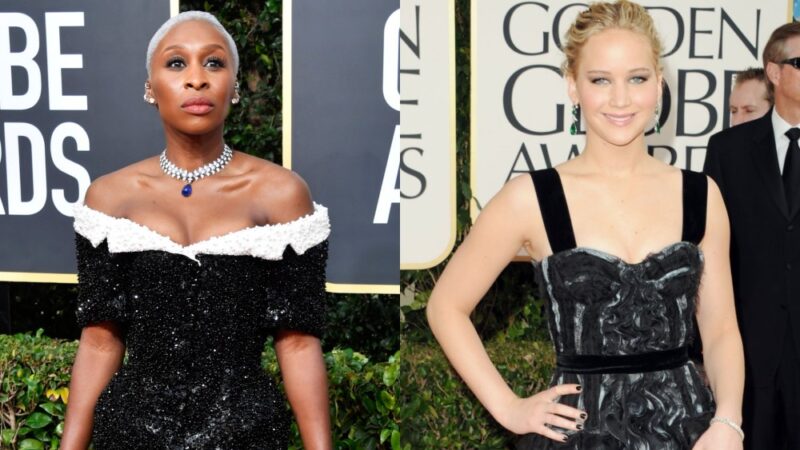 What the Film Nominees Wore to Their First Golden Globe Awards Red Carpet: Cynthia Erivo, Jennifer Lawrence and More
