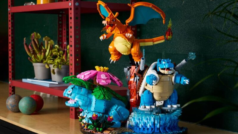 Lego's Debut Pokemon Sets Include Pikachu And A Kanto Badge Collection