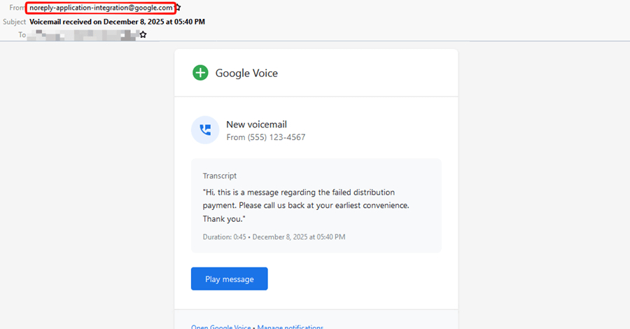 Cybercriminals Abuse Google Cloud Email Feature in Multi-Stage Phishing Campaign