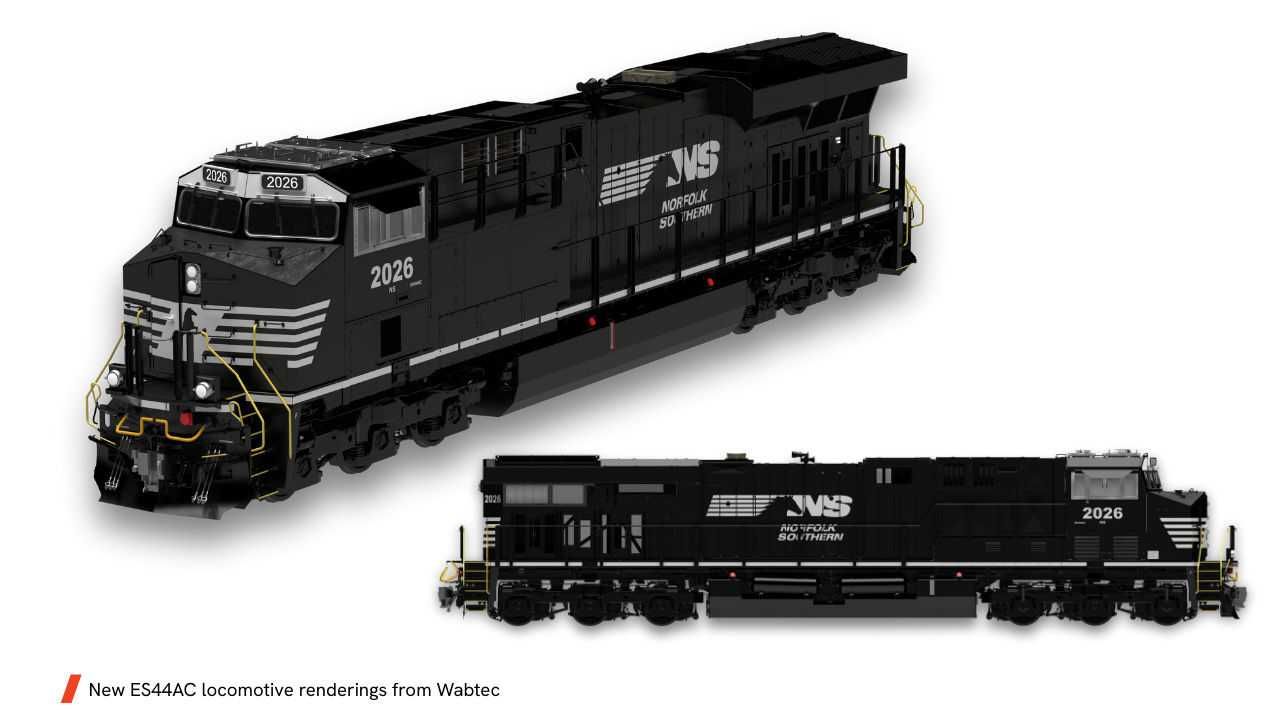 Norfolk Southern adds 40 new Wabtec locomotives