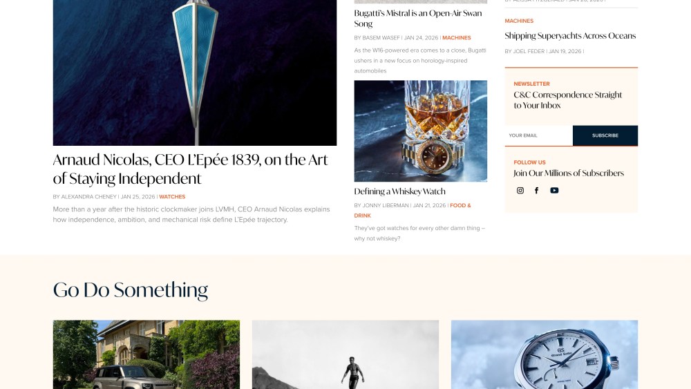 Crown & Caliber Returns as Digital Luxury Magazine