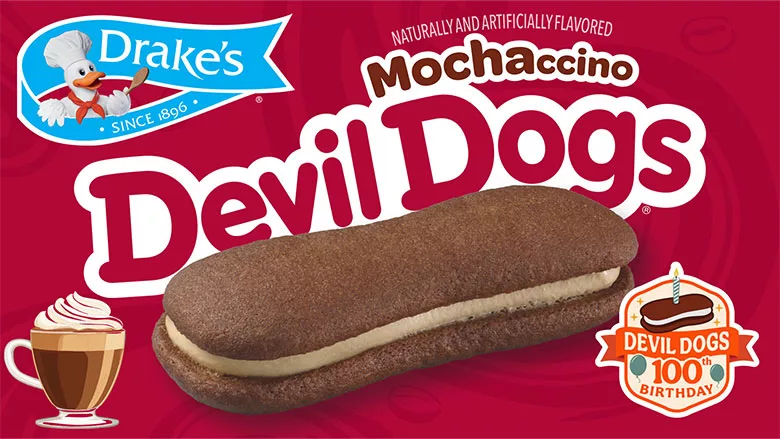Drake’s Launches Mochaccino Devil Dogs