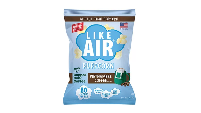 Like Air, Copper Cow Launch Coffee Puffcorn