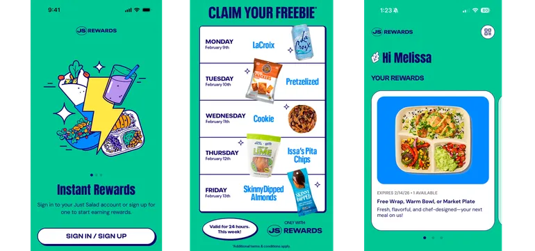 Just Salad launches ‘instant gratification’ rewards system
