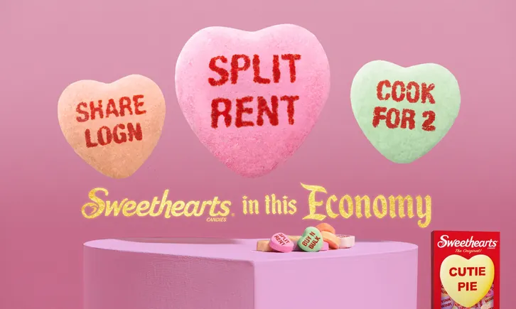 Leftovers: Sweethearts cozies up to tough economy | Red Baron, Bibigo grill Korean BBQ pizza