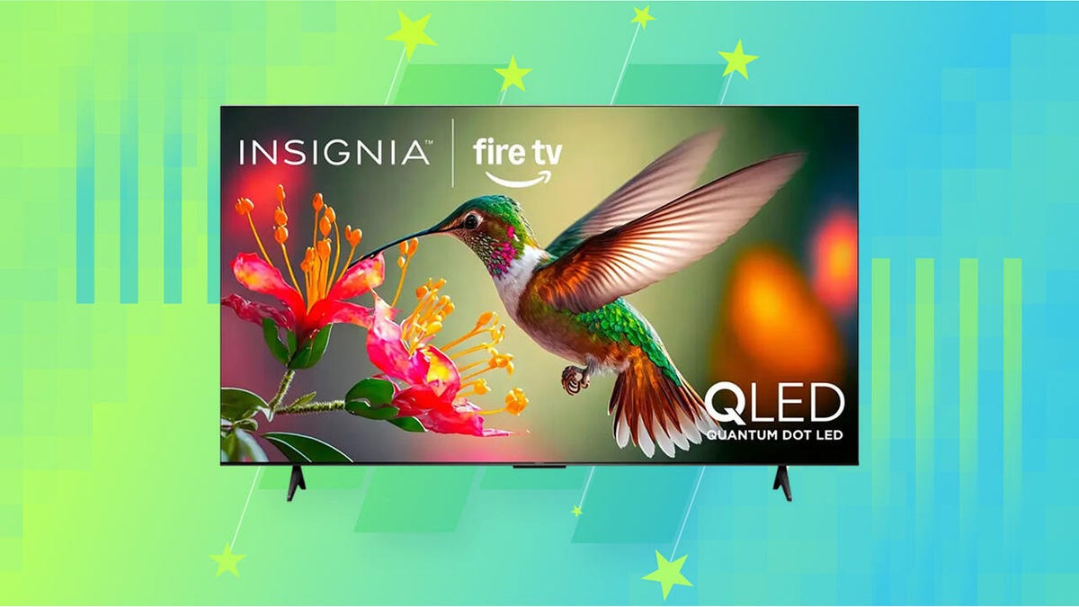 Grab this 75-inch Insignia QLED TV for less than $500 at Best Buy