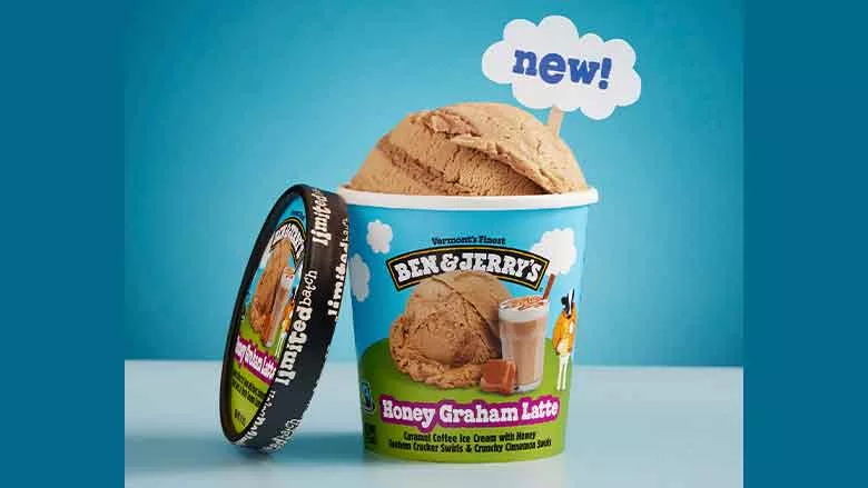 Ben & Jerry’s Debuts Honey Graham Latte Flavor