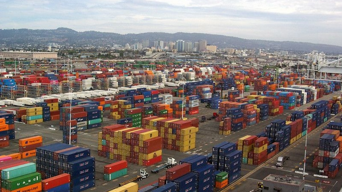 Imports fall 14.5% y/y at Port of Oakland