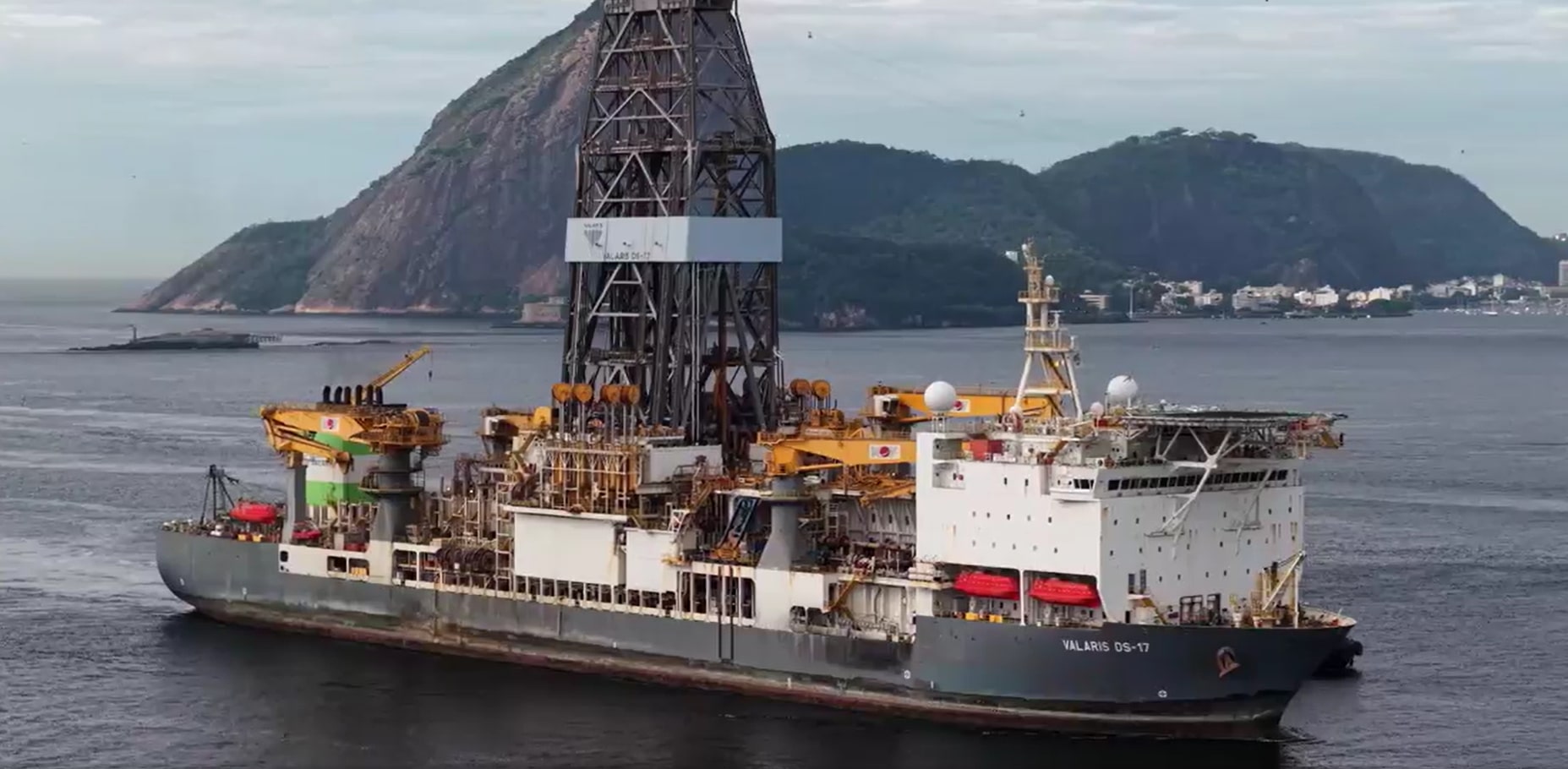 Valaris drillship spins the drill bit at Equinor’s $9 billion Brazilian gas project