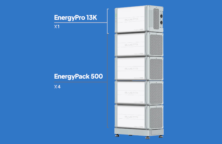 Bluetti unveils new EnergyPro 13K energy storage system