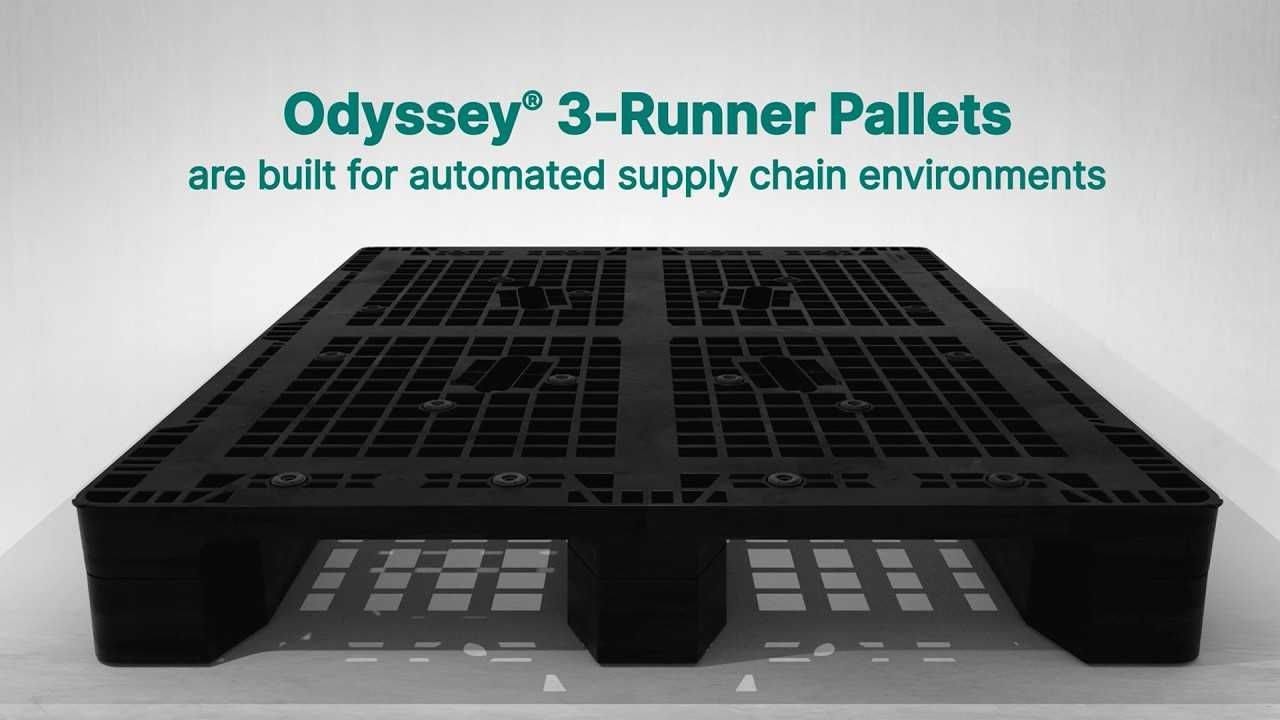 Automation-Ready Reusable Odyssey Pallet for Your Warehouse