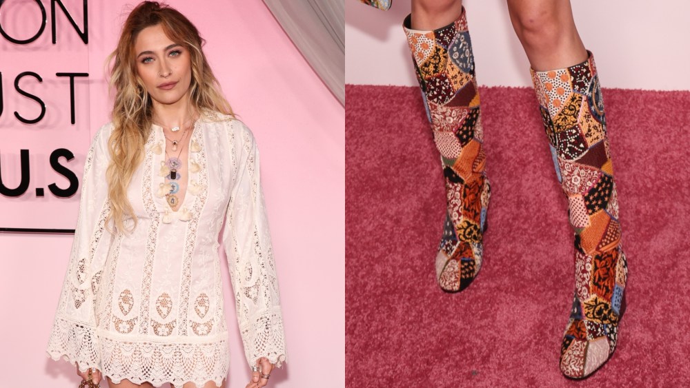 Paris Jackson Takes Dior’s Fall 2018 Patchwork Boots to the 2026 Fashion Trust U.S. Awards Red Carpet