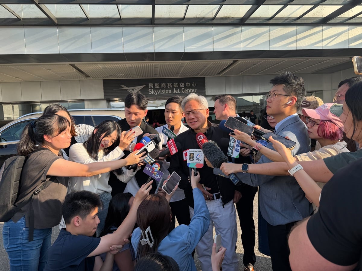 Nvidia’s Jensen Huang arrives in Taiwan ahead of GTC Taipei and country’s biggest product launch