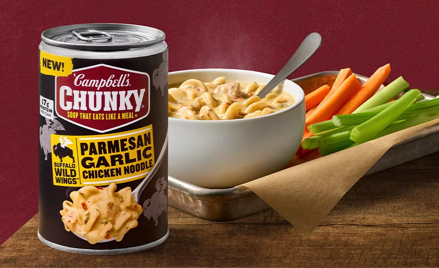 Campbell's Chunky Teams With Buffalo Wild Wings on New Soup