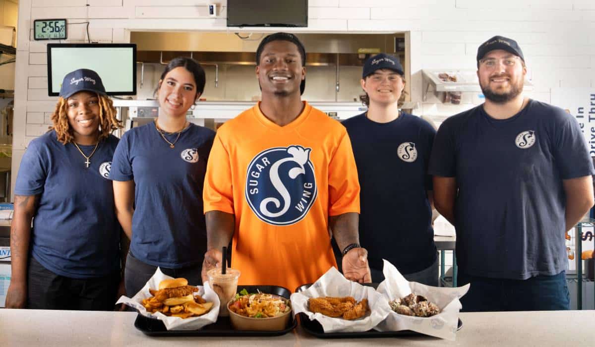 Sugar Wing Partners with Tampa Bay Bucs Star Bucky Irving