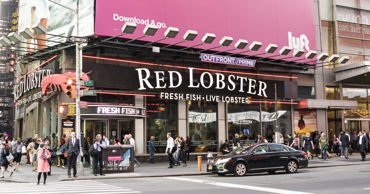 Red Lobster to close Times Square location, citing construction