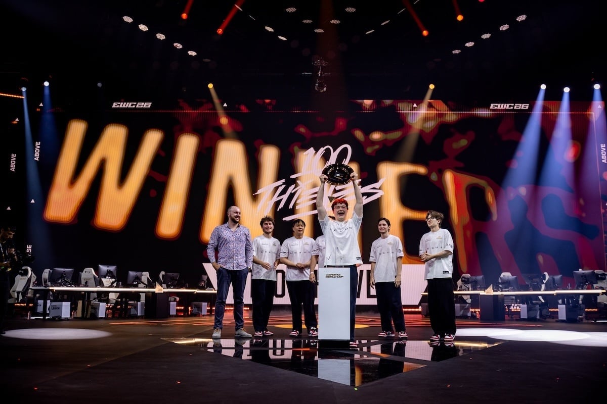 100 Thieves takes 1st major trophy in Valorant at Esports World Cup